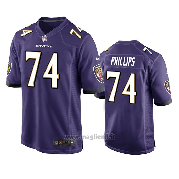 Maglia NFL Game Baltimore Ravens Tyre Phillips Viola
